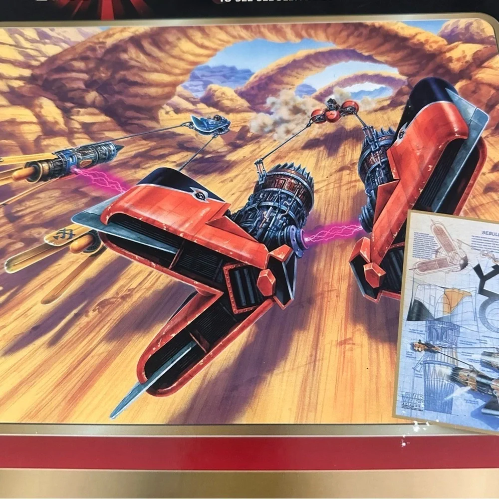 Star Wars Episode I Podrace Challenge Puzzle – 750 Pieces – NEW Sealed – Vintage